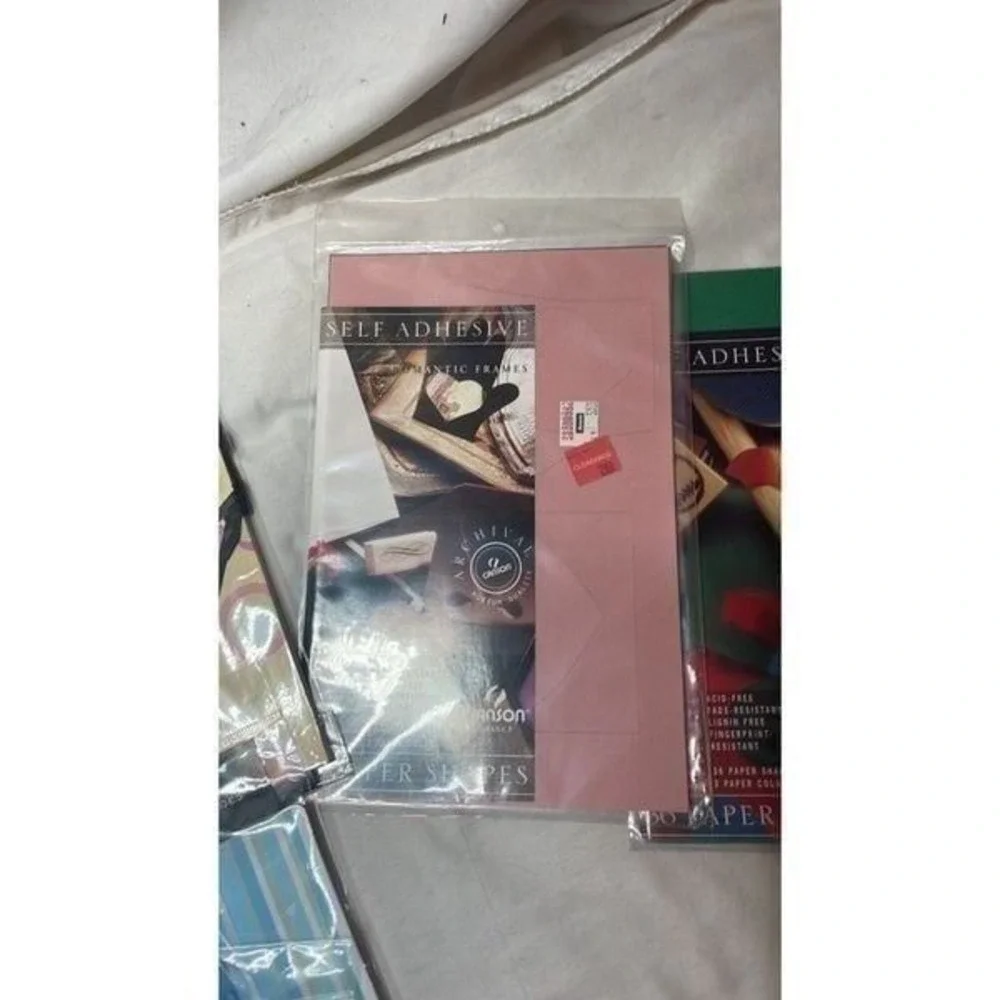Lot of Scrapbooking Materials.